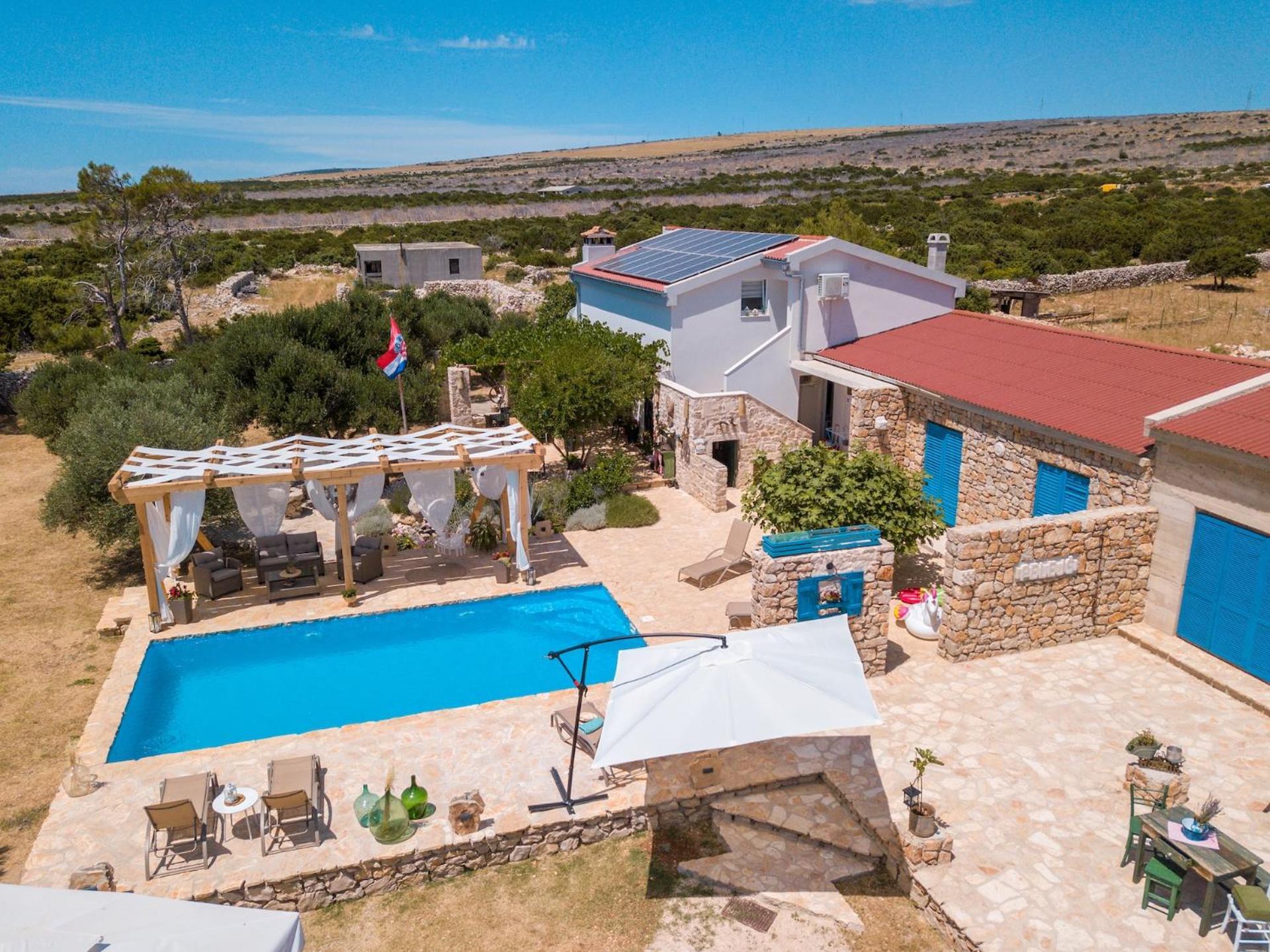OPG Pelejš - Holiday House Pag Town Pokoj fotografie